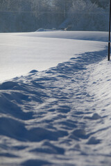 Winterlandschaft, Winteridyll im Alpenvorland