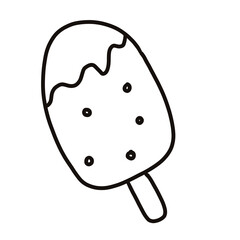ice cream on a stick