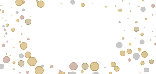 Enchanting Delight: Spectacular 3D Illustration Showcasing Enchanting gold Confetti