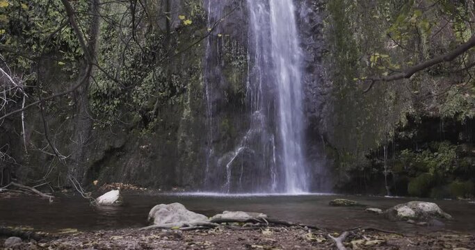 El Chorrador del Bosque waterfall, Millares (Valencia) Spain