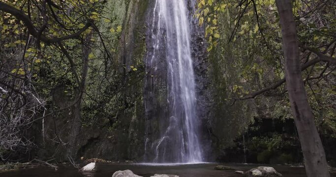 El Chorrador del Bosque waterfall, Millares (Valencia) Spain