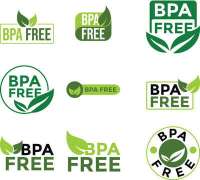 bpa free label vector