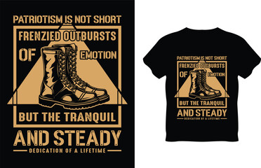 Vector never underestimate typography vintage veterans day tshirt design