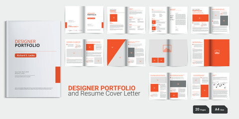 Designer Portfolio and Resume Architect Portfolio Layout Design Portfolio Layout Architecter Portfolio 