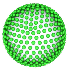 Abstract 3D Round Shape