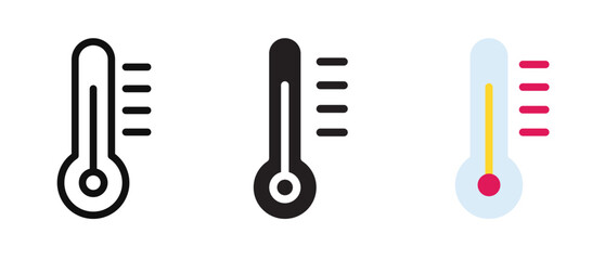 Fototapeta premium Temperature icon
