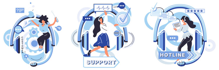 Help desk vector illustration. The help desk is guardian angel information technology, ensuring smooth online operations In vast cyberspace, help desk stands as beacon professional assistance