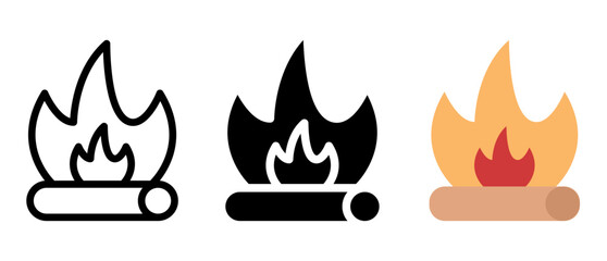 Campfire icon