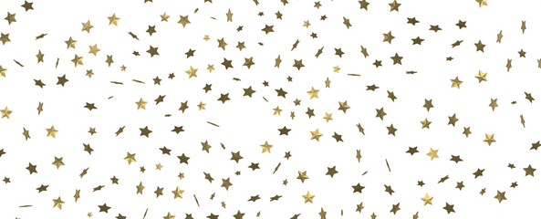 XMAS golden stars -
