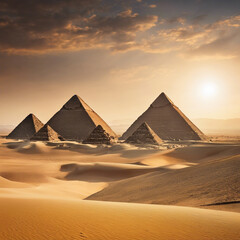 Sands of Time Exploring Egypt's Majestic Pyramids
