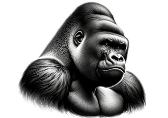 Gorilla portrait