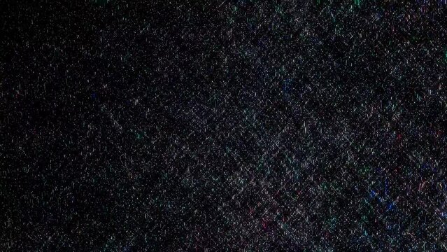 Beautiful videos that glow, shine brightly that regulate subtle movements with colorful stripes on a black background	