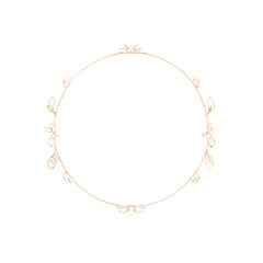 Flower Frame Vector