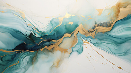 Fluid art. Natural Luxury abstract