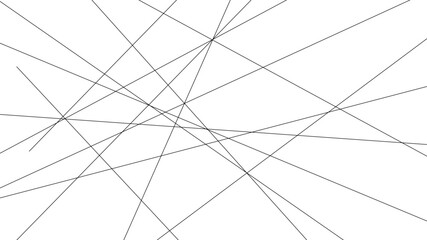 Random geometric line pattern on a transparent background. Random line low poly pattern. abstract seamless line vector. Random chaotic lines abstract geometric patterns of modern design. 
