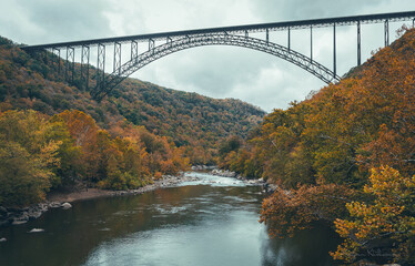 Fototapeta na wymiar New River Gorge Bridge