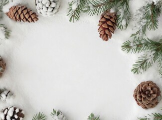 Obraz na płótnie Canvas Christmas holiday design background with copy space for text