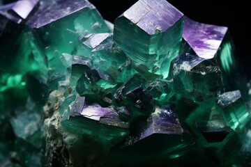 Fluorite mineral texture