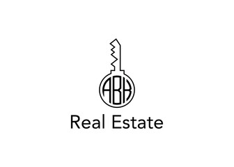 Key Real Estate Business Letter ABK Logo Vector Illustration