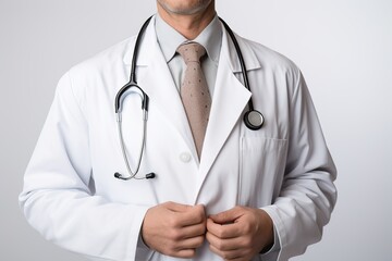 Doctor man with stethoscope