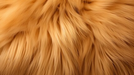 Orange fur background.