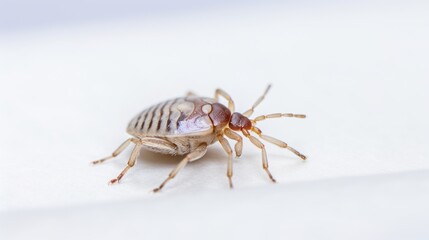 beetle on a white background isolated.