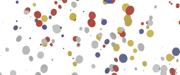 silver confetti explosion festive background