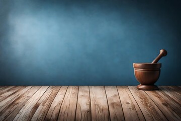 mortar and pestle in a room