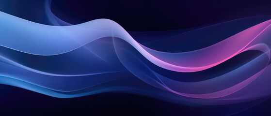 Flowing purple waves creating a luxurious and dynamic abstract background.