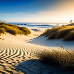 Coastal Serenity: Immerse Yourself in the Tranquil Beauty of the North Sea Dunes!