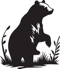 Amazing Bear Vector EPS 