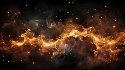 Fire Spark Xmas Black Background , Background HD, Illustrations