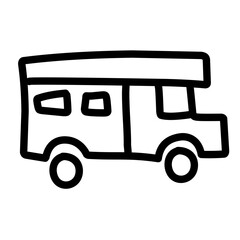 transportation line icon