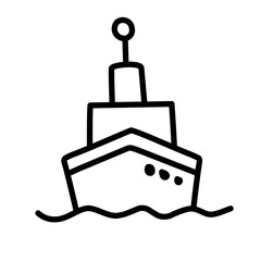 transportation line icon