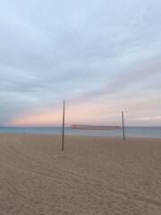 beach volleyball net