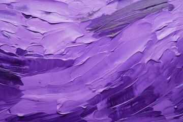 A close-up view of a painting depicting vibrant purple paint. This image can be used for various creative projects