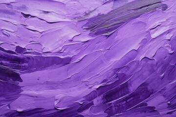 Fototapeta premium A close-up view of a painting depicting vibrant purple paint. This image can be used for various creative projects