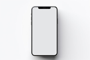 Sleek and Minimal Phone with Empty Display