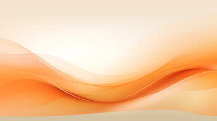 Fototapeta premium Abstract stylish golden and white wave banner