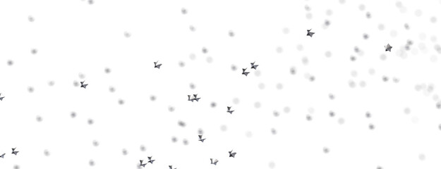 Heavenly Showers: 3D Gold Stars Rain Illustration Transcends Imagination