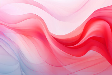 Flowy abstract background with fluid lines in pink tones