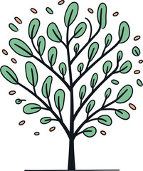 Arboreal Anthems Hand-Rendered Tree Vector MelodiesBotanical Odyssey Hand-Drawn Tree Vector Expedition