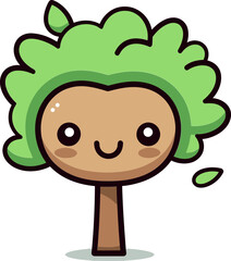 Sylvan Showcase Handcrafted Tree Vector PresentationRustic Reverie Hand-Drawn Tree Vector Dreamscape