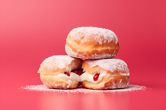 Pączki z Lukrem i Nadzieniem
