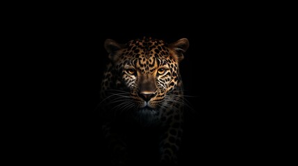 portrait of a leopard