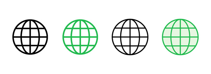 Web icon set. go to web icon. web click icon