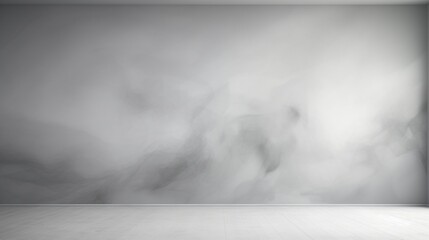 Soft gray gradients create a delicate 3D play on the epoxy wall, highlighting its refined and polished texture through the lens of an HD camera. - obrazy, fototapety, plakaty