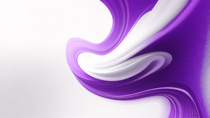 モダンな紫紫と白の抽象的な 3 d サークルの背景。現代の抽象的な紫色のゲームの背景。モダンな幾何学的な抽象的な背景 - 円。ビジネスまたはテクノロジーのプレゼンテーションのデザイン - obrazy, fototapety, plakaty
