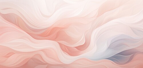 A light pale vector backdrop, where abstract white and grey patterns interplay with radiant coral pink hues, offering a harmonious and aesthetically pleasing digital canvas. - obrazy, fototapety, plakaty
