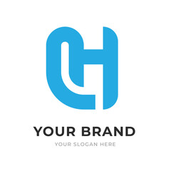 Set of Letter LH, HL, L, H Logo Design Collection, Initial Monogram Logo, Modern Alphabet Letter LH, HL, L, H Unique Logo Vector Template Illustration for Business Branding.